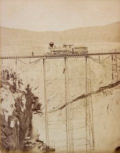 Sumbay híd. A Views of the Southern Railway albumáról alkotó: Ricardo Villaalba